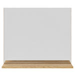 WANDSPIEGEL    in rechteckig  - Wildeiche, Natur, Glas/Holz (91cm) - Dieter Knoll