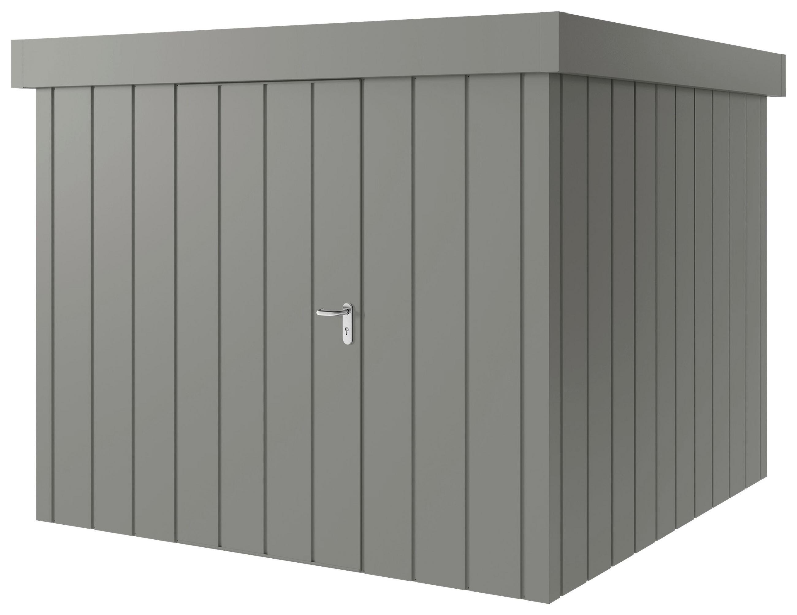 GERÄTEHAUS 229/220/277 cm  - Alufarben, Basics, Metall (229/220/277cm) - Hörmann
