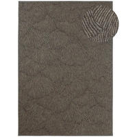OUTDOORTEPPICH  für Terrasse und Balkon 160/230 cm Ginko Dunkelbraun  - Dunkelbraun, KONVENTIONELL, Textil (160/230cm) - Novel