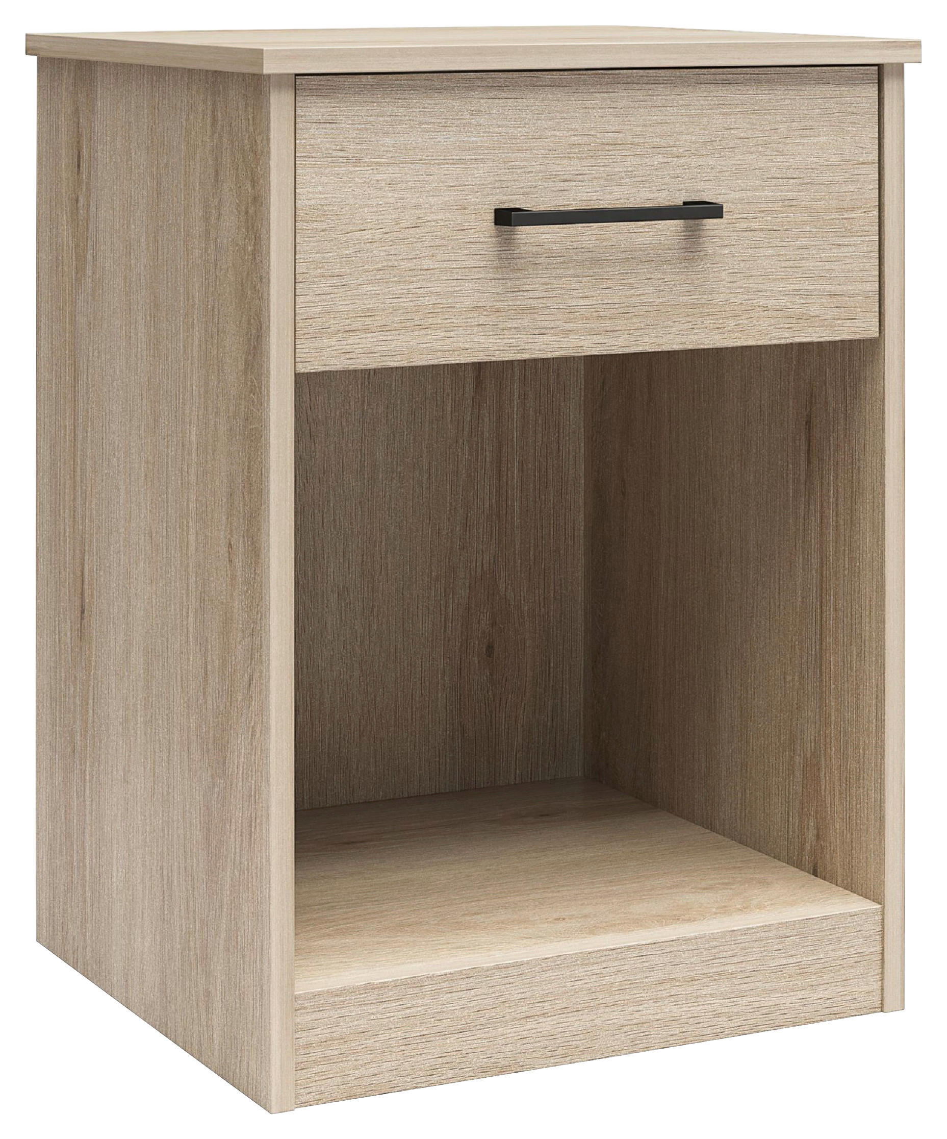 NACHTTISCH Eiche Bianco  - Eiche Bianco, Design, Holzwerkstoff (45/62/40cm) - MID.YOU