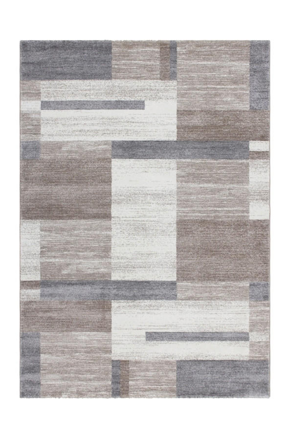 TKANA PREPROGA FEELING 200X290      200/290 cm    taftano  srebrne barve, bež  - srebrne barve/bež, Basics, tekstil (200/290cm)