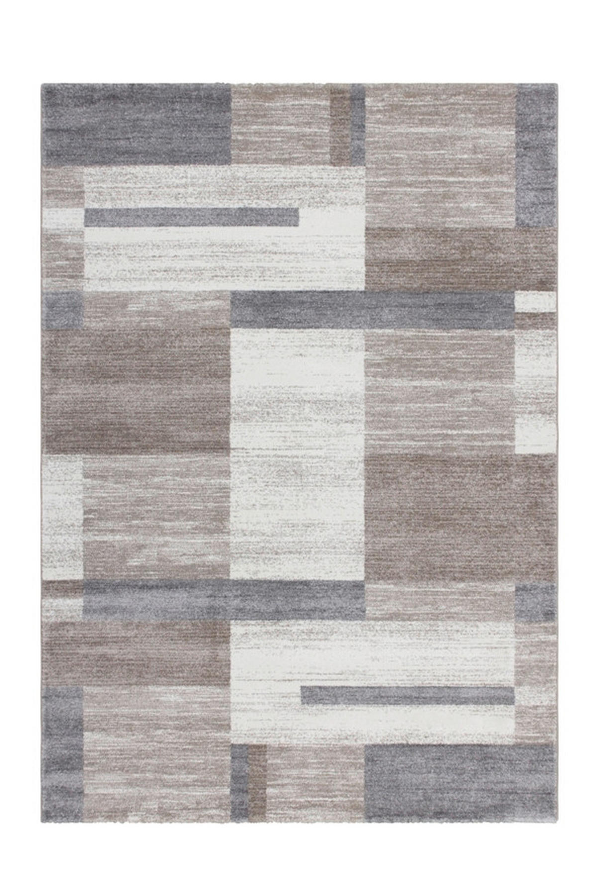 TKANA PREPROGA FEELING 200X290      200/290 cm    taftano  srebrne barve, bež  - srebrne barve/bež, Basics, tekstil (200/290cm)