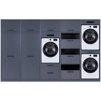 HAUSWIRTSCHAFTSRAUM 335/208/68 cm  in Anthrazit  - Anthrazit, MODERN, Holzwerkstoff (335/208/68cm) - home24
