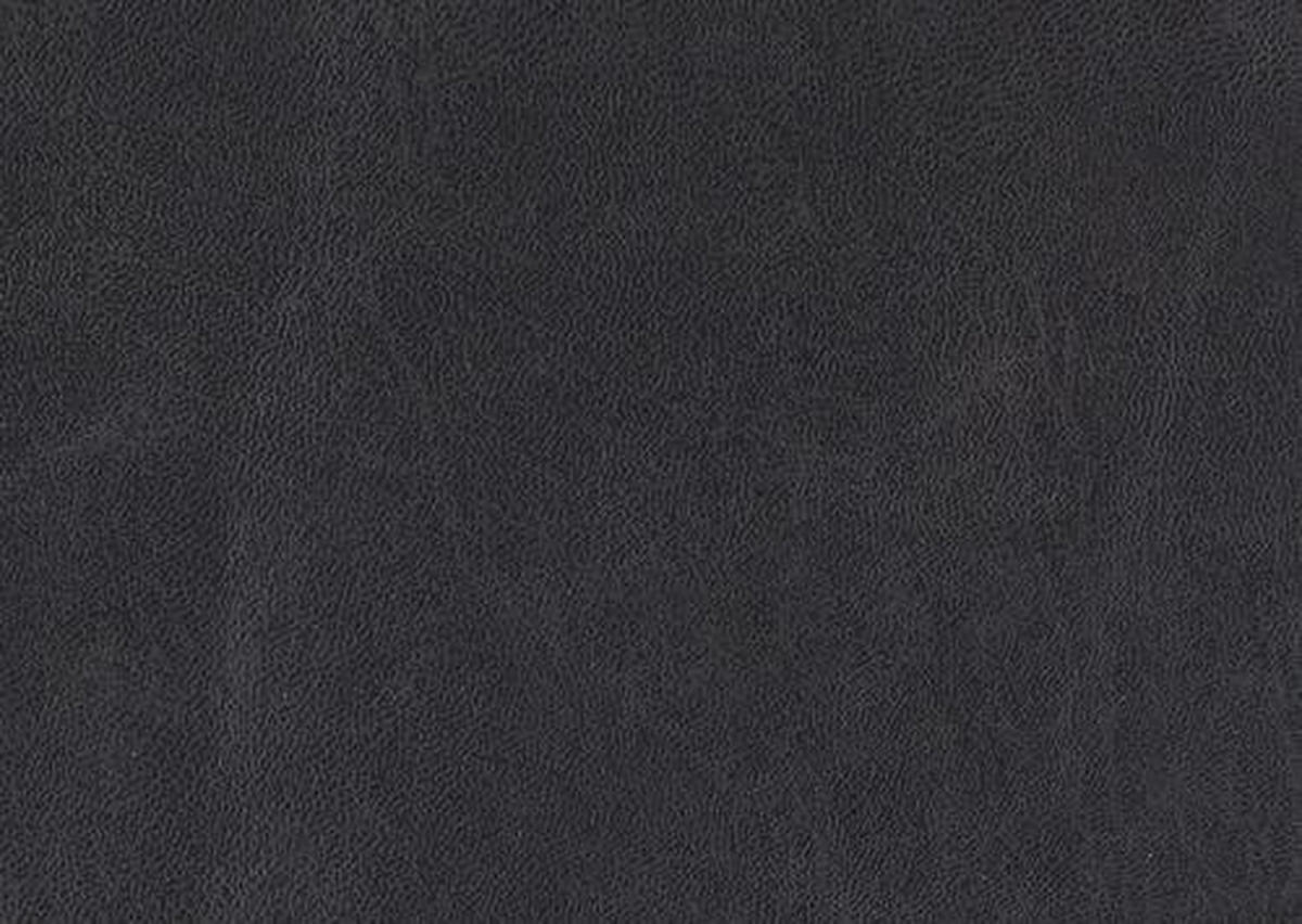 ECKSOFA in Lederlook Anthrazit  - Anthrazit, Design, Textil/Metall (330/174cm) - Himolla