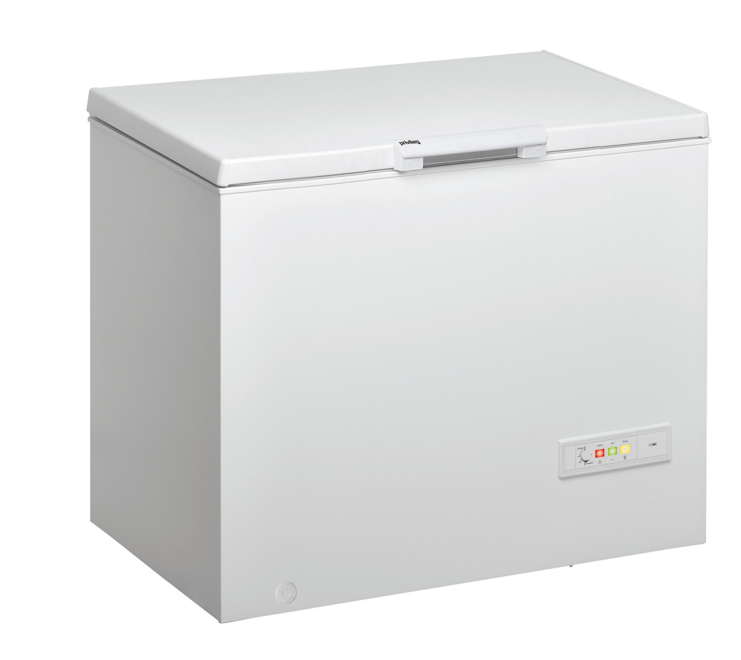 GEFRIERTRUHE PFH 406  - Weiß, Basics, Kunststoff/Metall (101/91,6/69,8cm) - Privileg