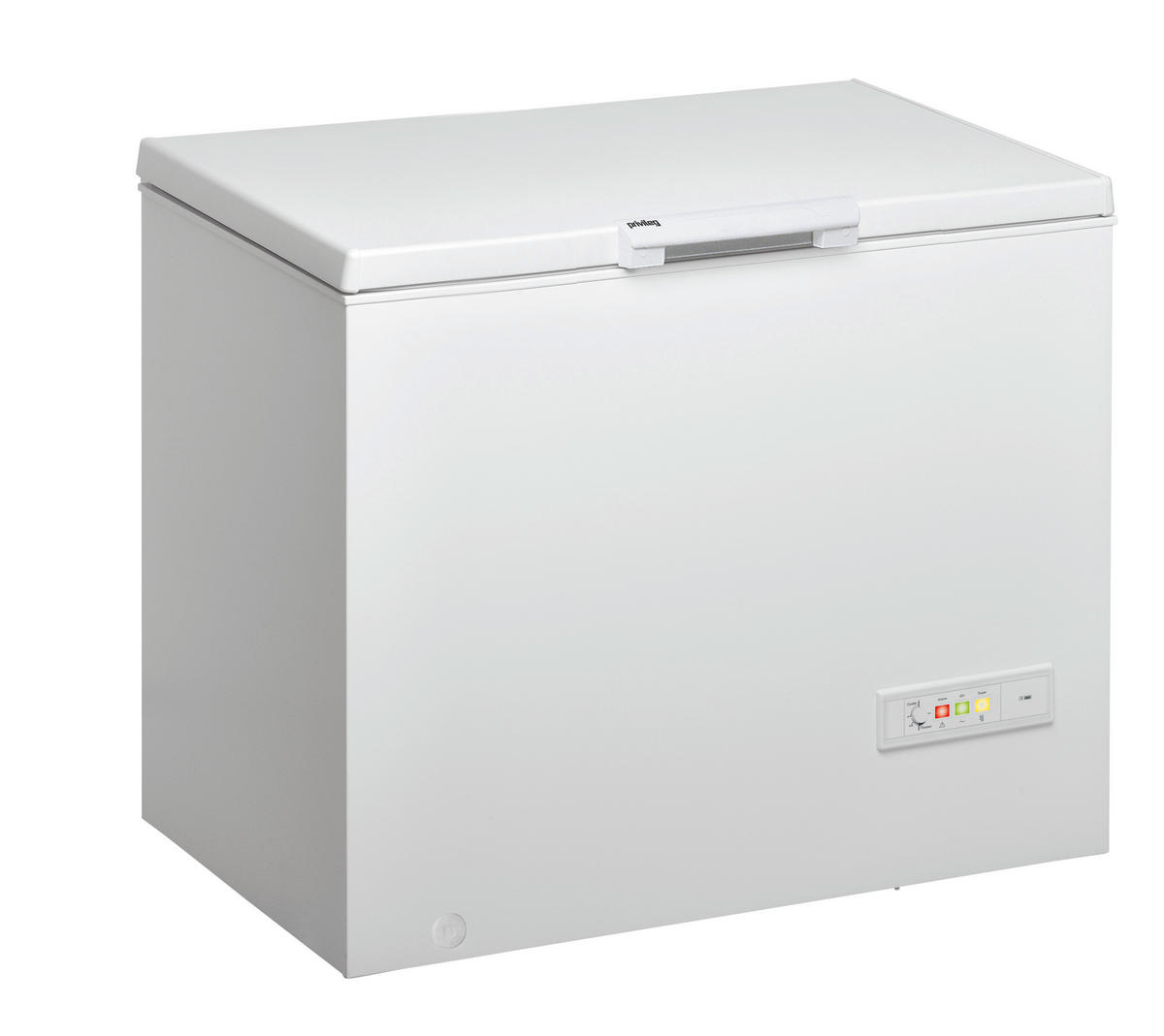 GEFRIERTRUHE PFH 406  - Weiß, Basics, Kunststoff/Metall (101/91,6/69,8cm) - Privileg