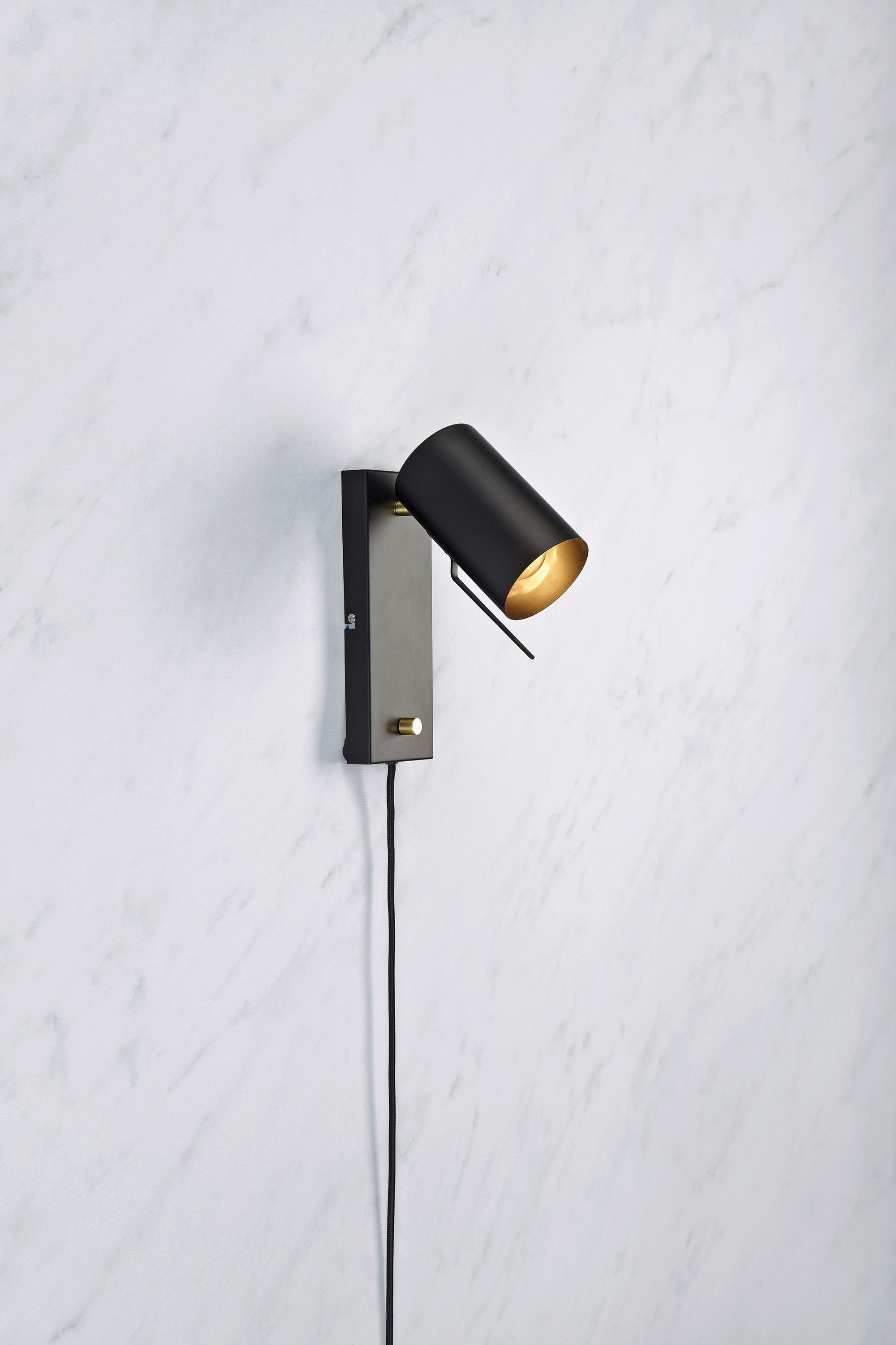 WANDLEUCHTE 20/9,5/27 cm   - Schwarz, Basics, Metall (20/9,5/27cm) - Markslöjd