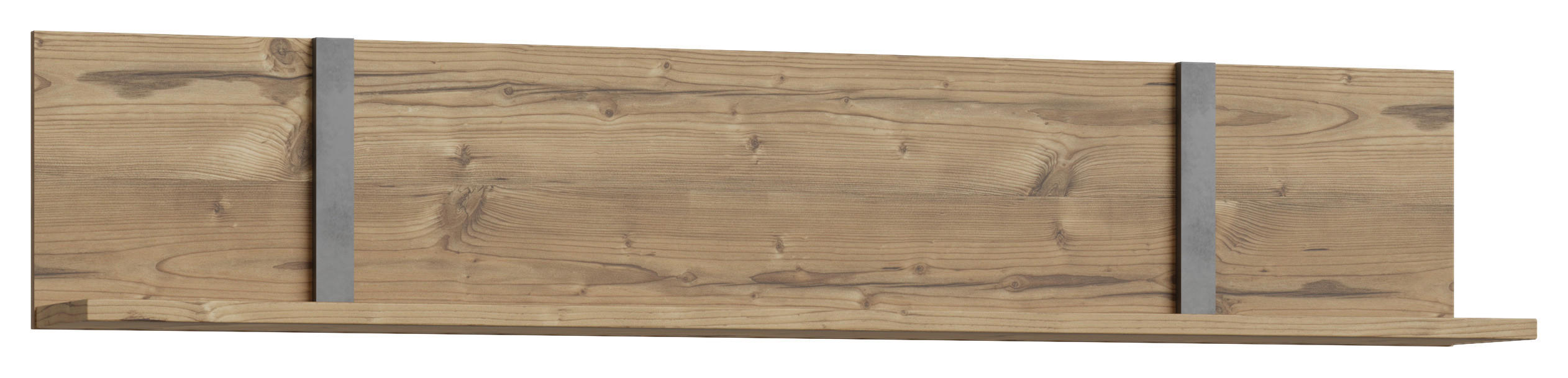 WANDBOARD Holzwerkstoff Grau, Fichtefarben  - Fichtefarben/Grau, KONVENTIONELL, Holzwerkstoff (158/30/22cm) - Hom`in