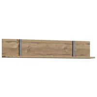 WANDBOARD Holzwerkstoff Grau, Fichtefarben  - Fichtefarben/Grau, KONVENTIONELL, Holzwerkstoff (158/30/22cm) - Hom`in
