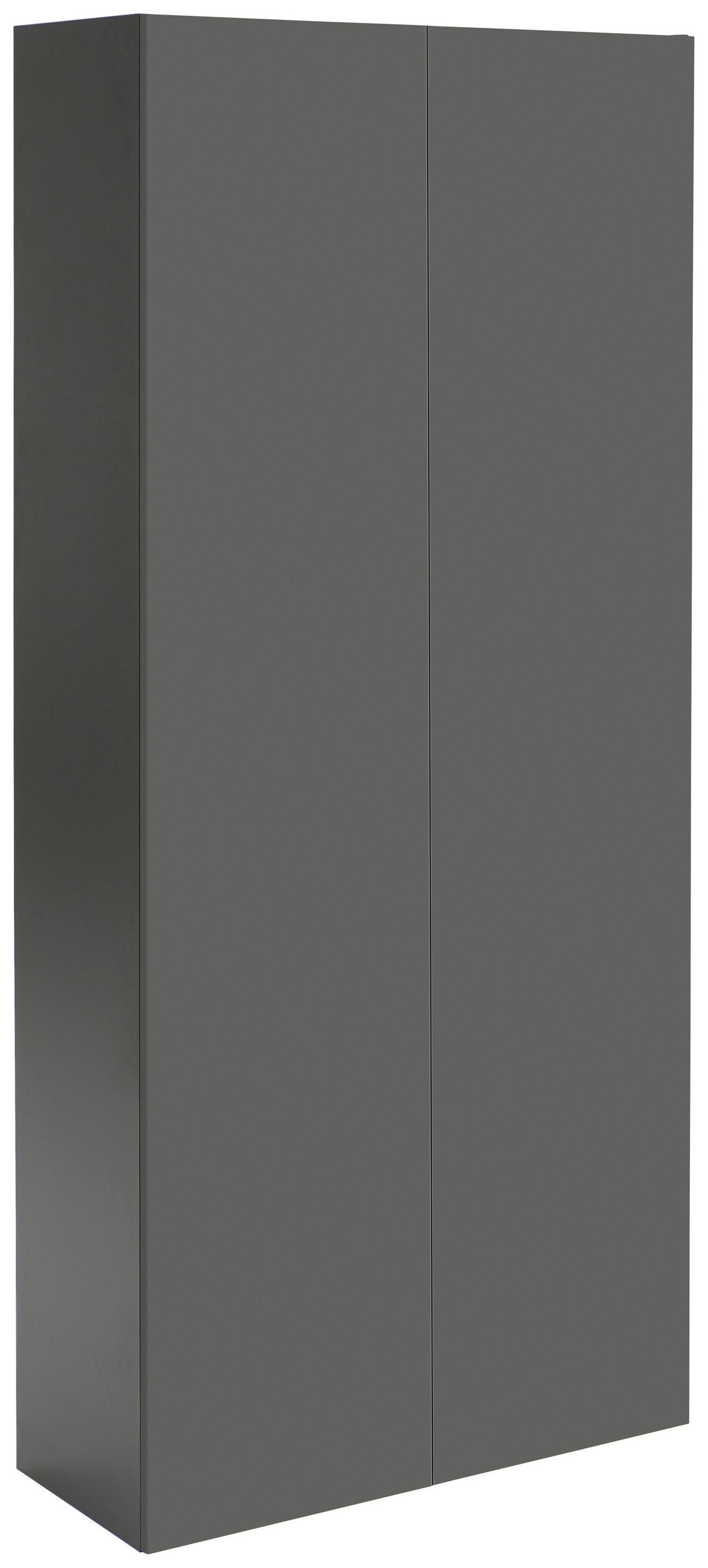 GARDEROBENSCHRANK 80/180/34 cm  - Anthrazit, Design, Holzwerkstoff (80/180/34cm) - Hom`in