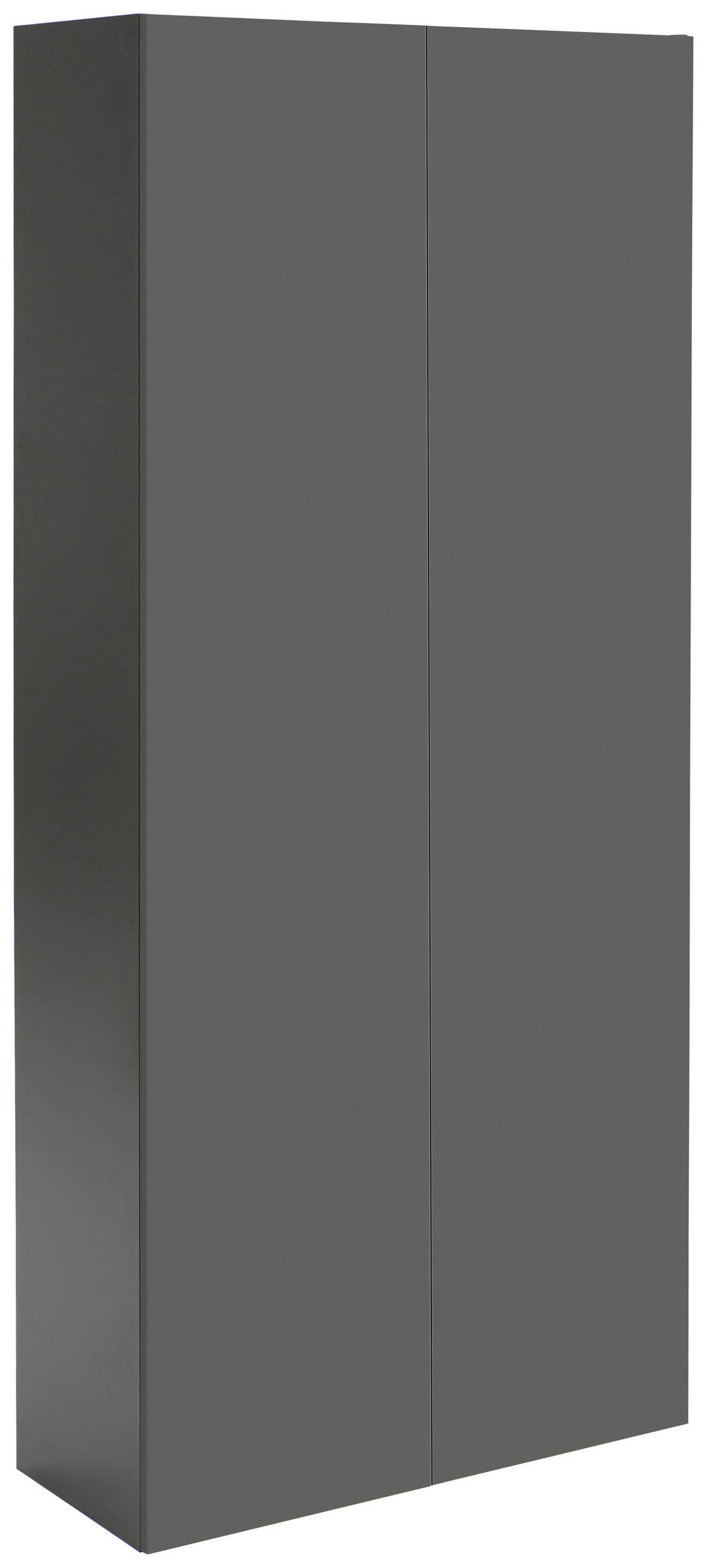 GARDEROBENSCHRANK 80/180/34 cm  - Anthrazit, Design, Holzwerkstoff (80/180/34cm) - Hom`in