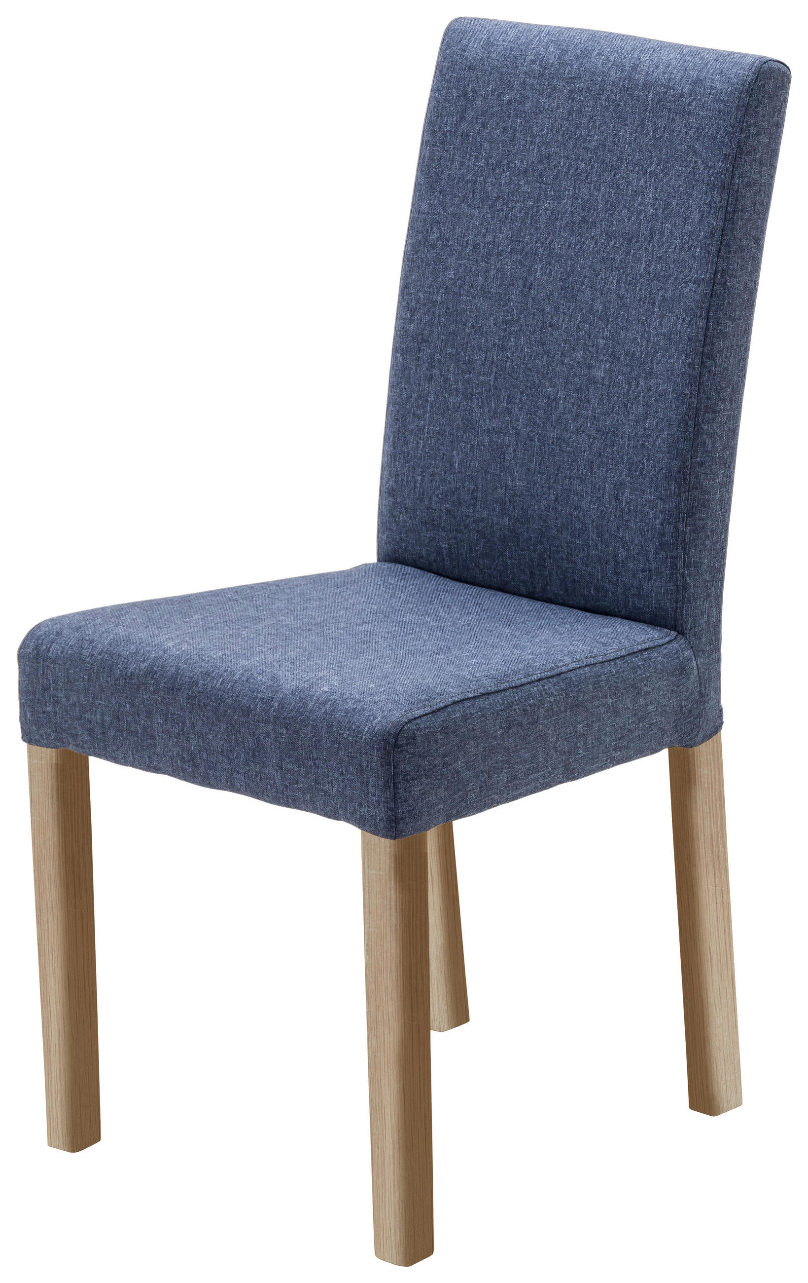 STUHL  Beinauswahl, Stoffauswahl, mit Griff Webstoff  Blau, Sonoma Eiche  - Blau/Sonoma Eiche, KONVENTIONELL, Holz/Textil (44/92/57cm) - Carryhome