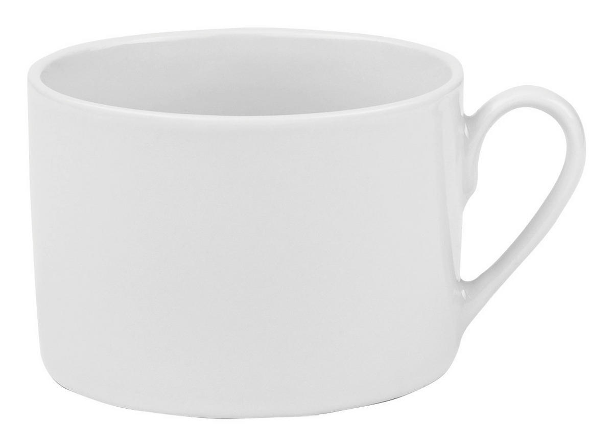 ŠÁLKA NA KÁVU porcelán  - biela, Basics, keramika (0,22l) - Boxxx