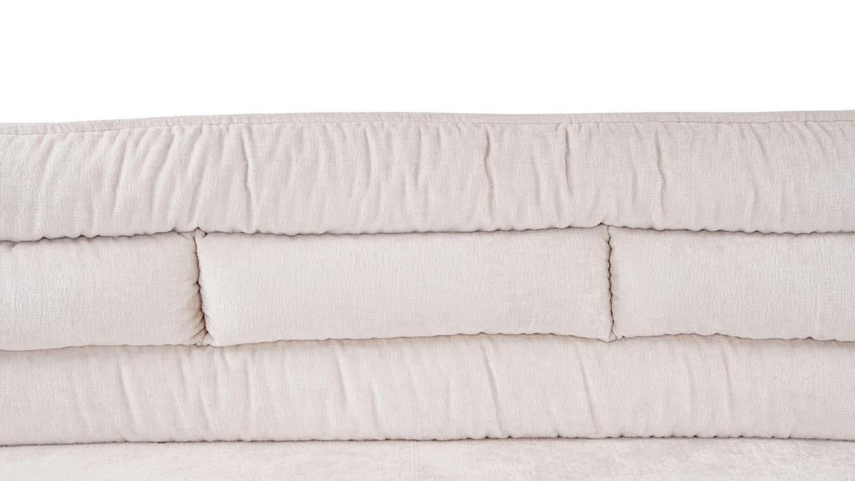 ROHOVÁ LAVICA, béžová - čierna/béžová, Lifestyle, kov/textil (176-214/68/88cm) - Livetastic