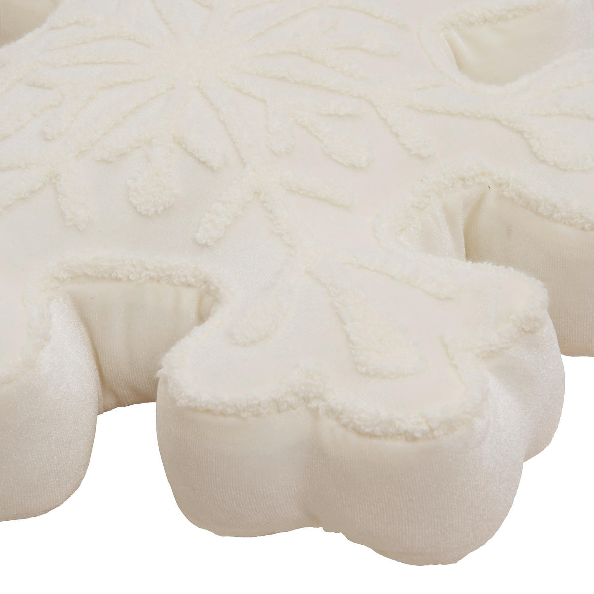 DEKORAČNÍ POLŠTÁŘ  - bílá, Konvenční, textil (43/43/5cm) - X-Mas