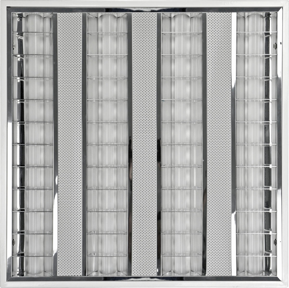 LED-DECKENLEUCHTE Nostal Q LED 62/62/4 cm  - Weiß, Basics, Metall (62/62/4cm)