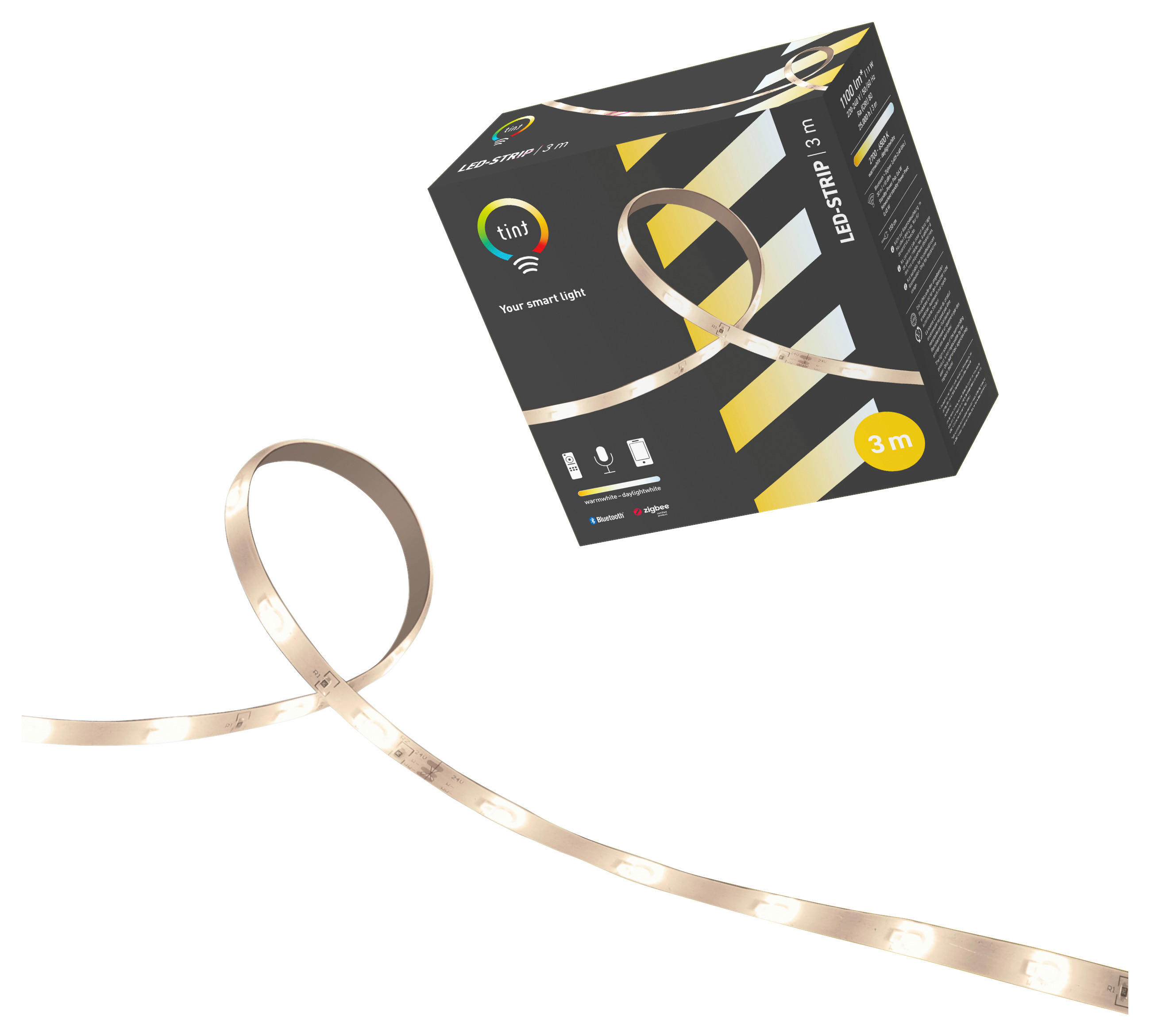 LED-STRIP 300 cm   - Weiß, Basics, Kunststoff (300cm) - Tint