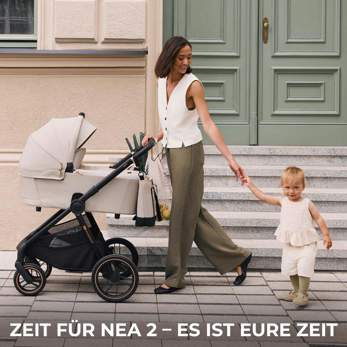 KINDERWAGENSET Nea 2  - Basics (81/60/112cm) - Kinderkraft