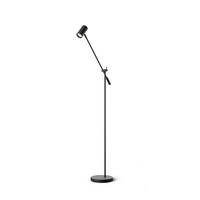 STEHLEUCHTE 19,8/136,5 cm    - Schwarz, KONVENTIONELL, Metall (19,8/136,5cm) - Belid
