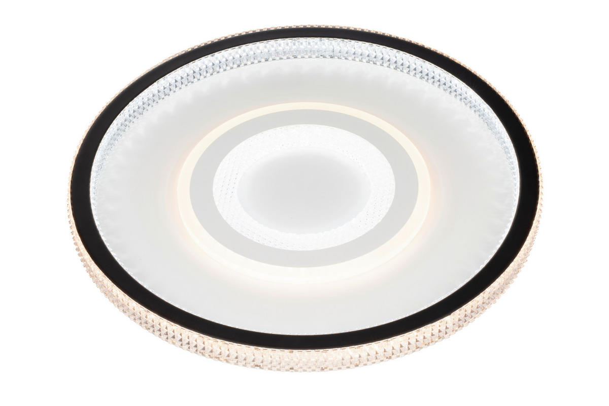 LED SVJETILJKA STROPNA  - bijela/prozirno, Trend, metal/plastika (49/6,5cm) - Novel