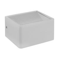 AUßENWANDLEUCHTE 13,5/12/7,5 cm   - Weiß, Basics, Kunststoff/Metall (13,5/12/7,5cm) - Eglo