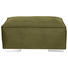 HOCKER in Textil Olivgrün - Olivgrün, KONVENTIONELL, Textil/Metall (105/45/77cm) - Carryhome HOCKER in Textil Olivgrün - Olivgrün, KONVENTIONELL, Textil/Metall (105/45/77cm) - Carryhome
