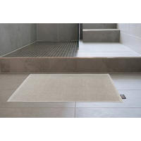 BADEMATTE Silberfarben 50/70 cm  - Silberfarben, KONVENTIONELL, Naturmaterialien/Textil (50/70cm) - LOOKS by W.Joop