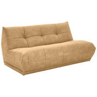 SOFAELEMENT Lederlook Hellbraun  - Hellbraun, Trend, Textil (180/80/112cm) - Livetastic