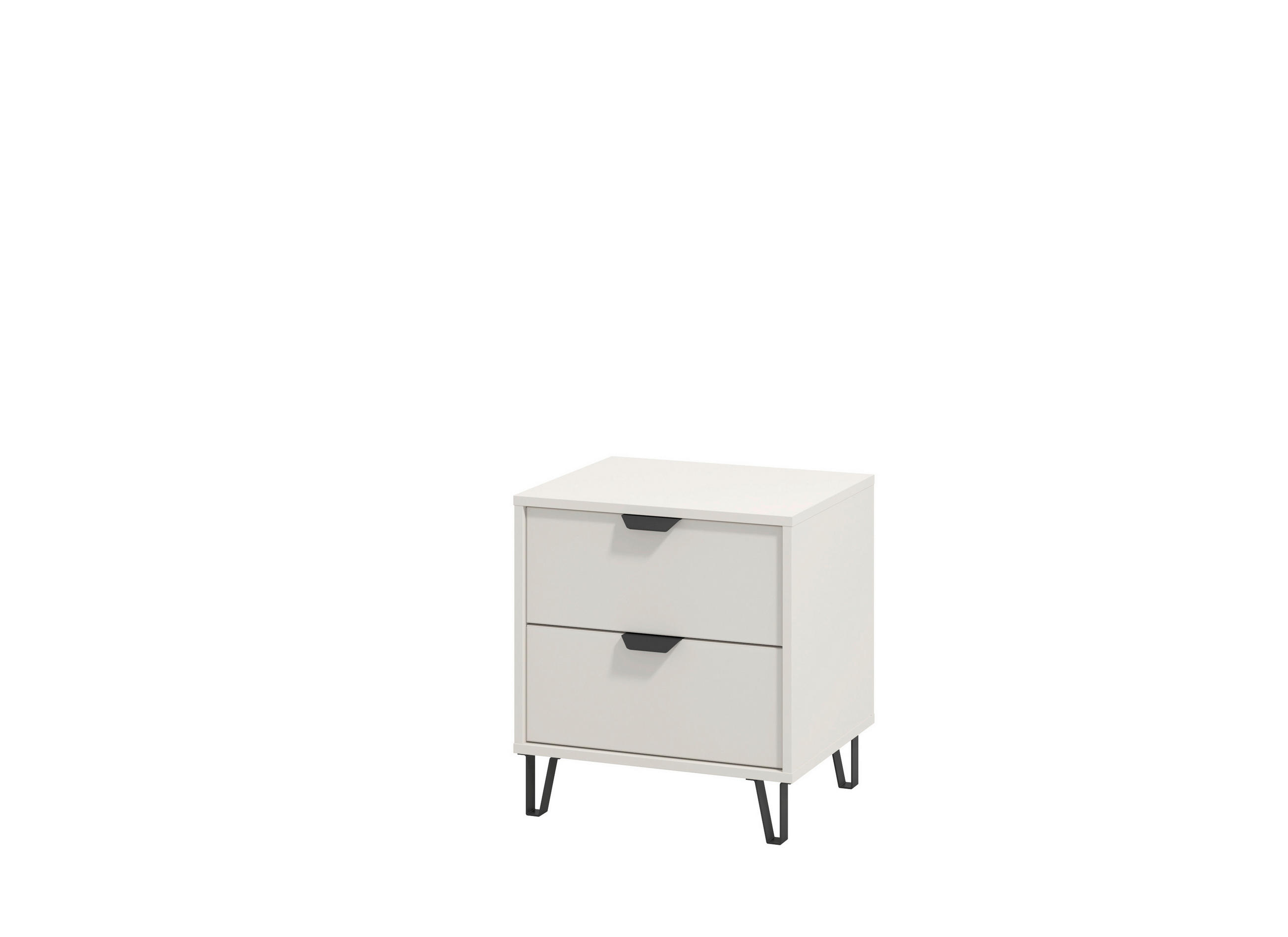 NOČNÝ STOLÍK, kašmírová, 48/40/52 cm - kašmírová, Konventionell, kompozitné drevo/sklo (48/40/52cm) - Xora