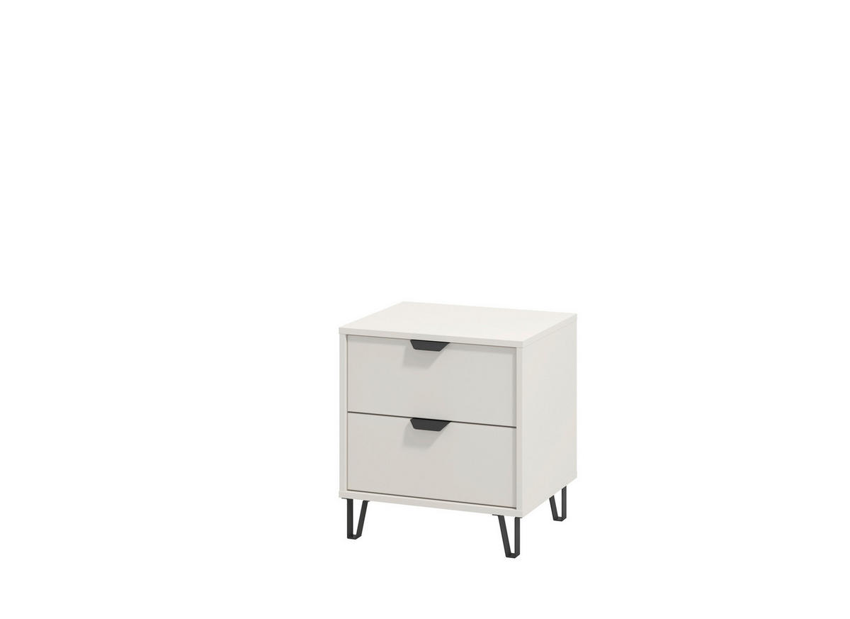 ÉJJELISZEKRÉNY kasmírszínű  - kasmírszínű, Konventionell, faalapú anyag/Üveg (48/40/52cm) - Ti'me