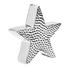 DEKOSTERN Silberfarben - Silberfarben, Basics, Keramik (26/24/6,5cm) - X-Mas DEKOSTERN Silberfarben - Silberfarben, Basics, Keramik (26/24/6,5cm) - X-Mas