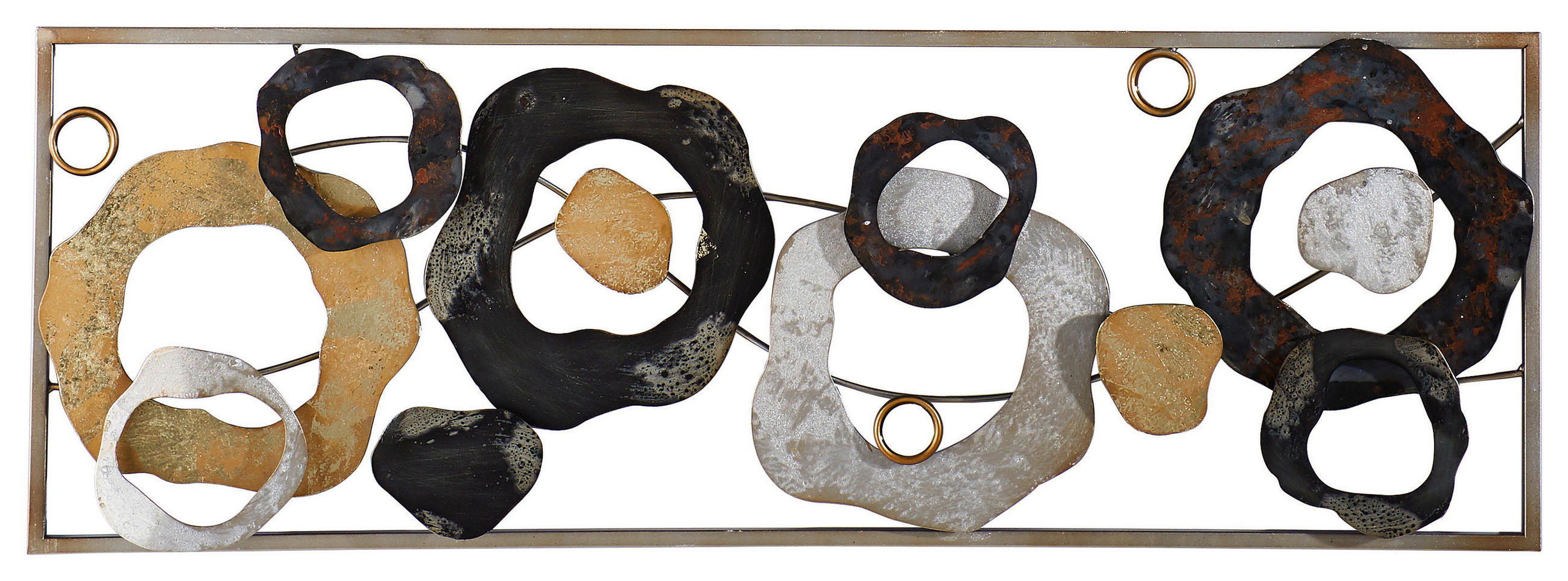 STENSKA DEKORACIJA    - večbarvno, Trendi, kovina (89,5/31/4cm) - Ambia Home