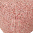 HOCKER Chenille Koralle  - Koralle, KONVENTIONELL, Textil (65/45/65cm) - Carryhome