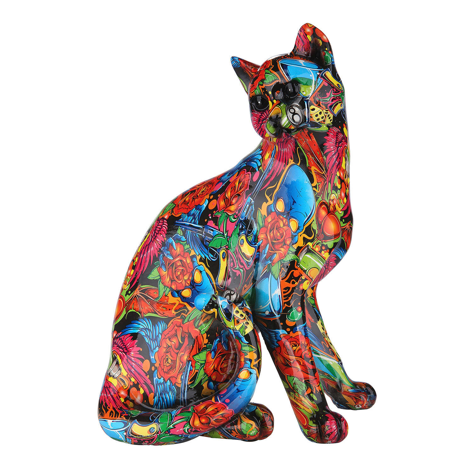 DEKOKATZE - Multicolor, Basics, Kunststoff (23/29/16cm)