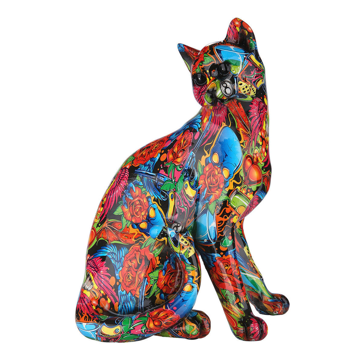 DEKOKATZE - Multicolor, Basics, Kunststoff (23/29/16cm)
