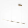 PENDELLEUCHTE 150/1,5/15,5 cm    - Messingfarben, Modern, Metall (150/1,5/15,5cm) - MAYTONI