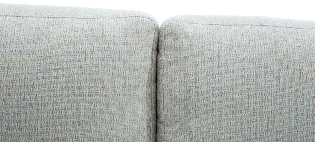 SCHLAFSOFA NOLA in Leinenoptik Beige  - Beige/Schwarz, Design, Holz/Textil (220,5/86/96cm) - Livetastic