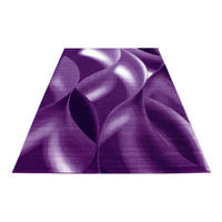 WEBTEPPICH 120/170 cm Plus 8008 Lila, Weiß  - Lila/Weiß, Design, Textil (120/170cm) - Novel