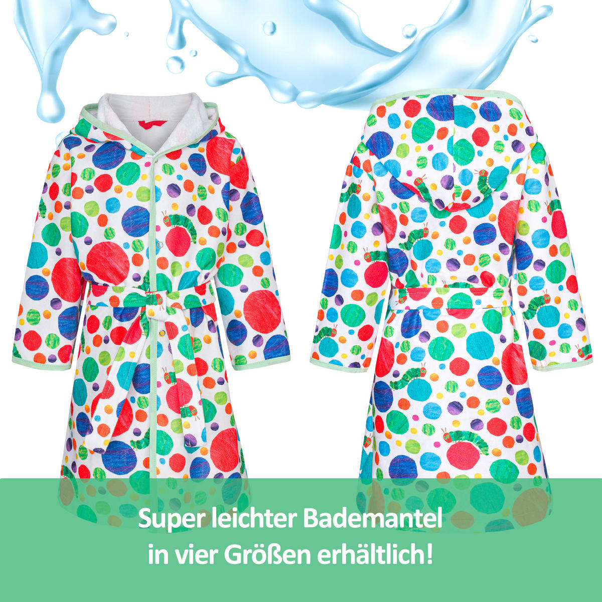 KINDERBADEMANTEL 128  - Multicolor, Basics, Textil (128null)