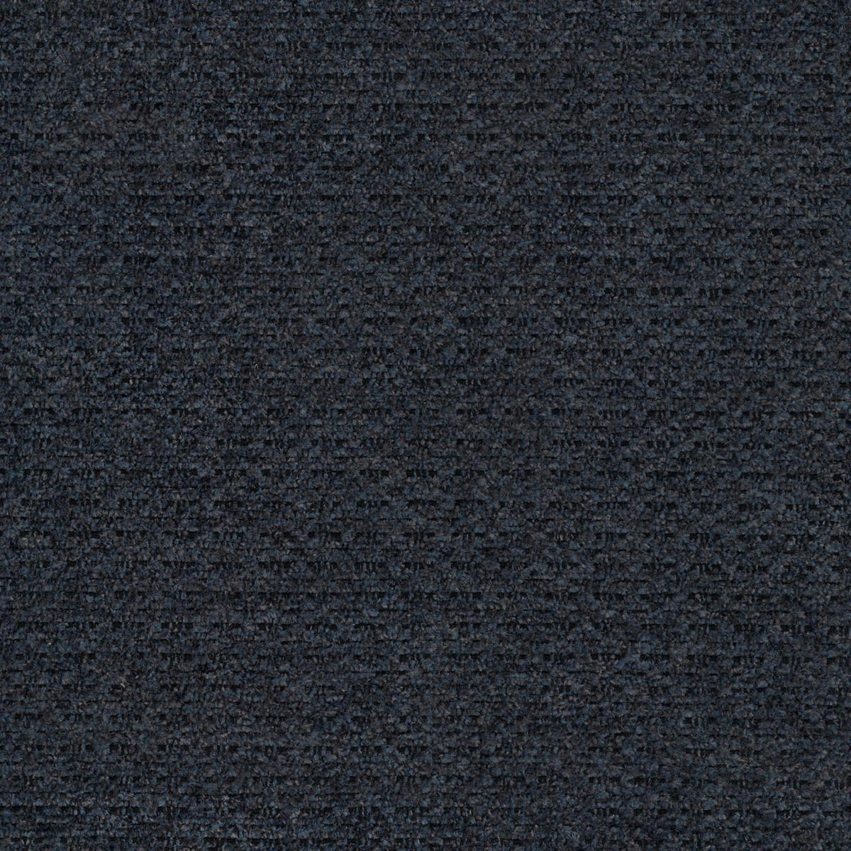 ECKSOFA in Chenille Dunkelblau  - Schwarz/Dunkelblau, Design, Textil/Metall (180/289cm) - Stylife