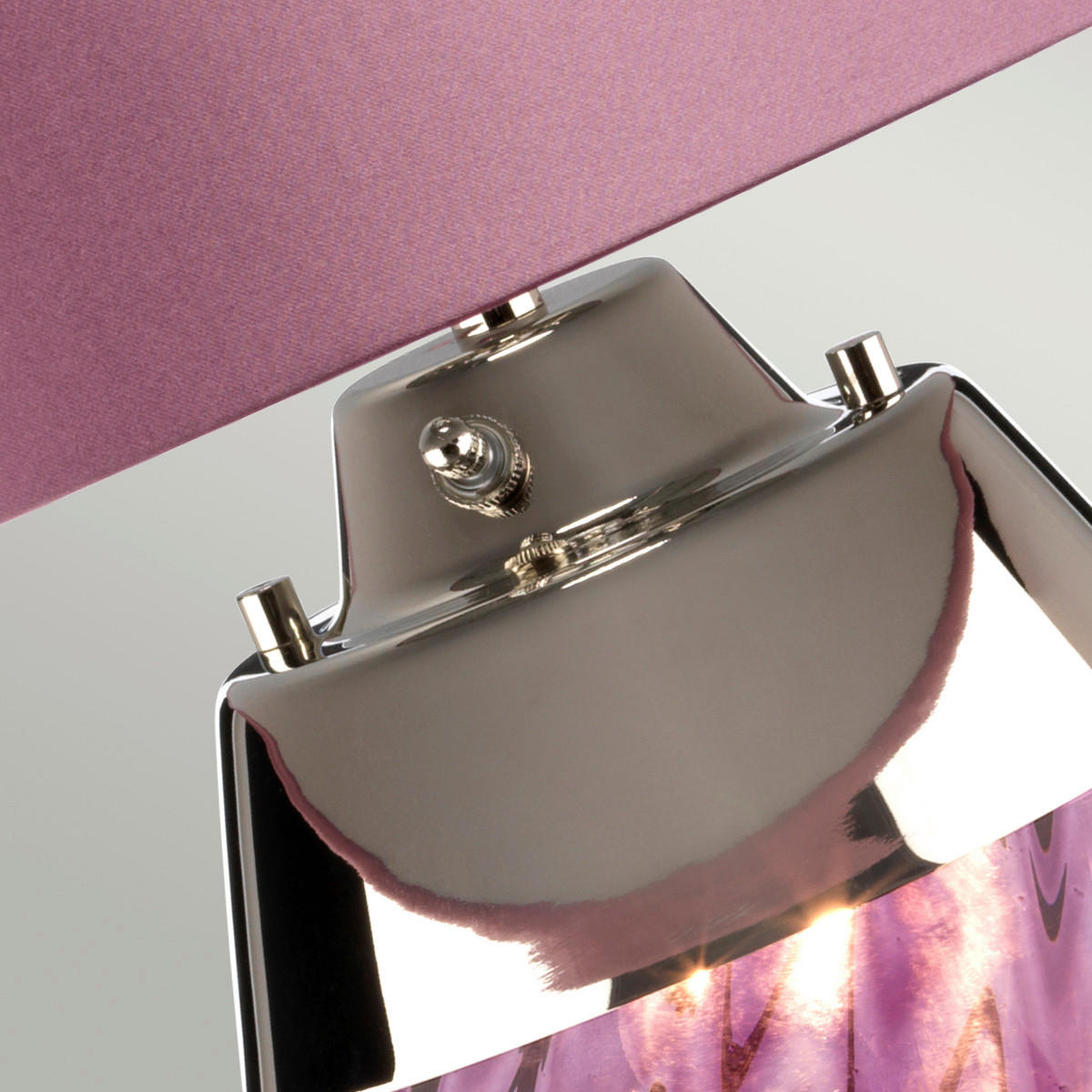 BORDSLAMPA 35/60.5 cm   - violett, Klassisk (35/60.5cm) - Elstead Lighting