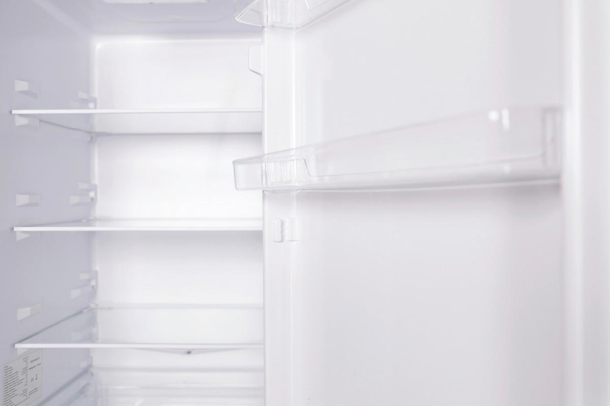 KYL-/FRYSKOMBINATION KG176S-37  - svart, Basics, metall/glas (54/176/55cm) - Respekta