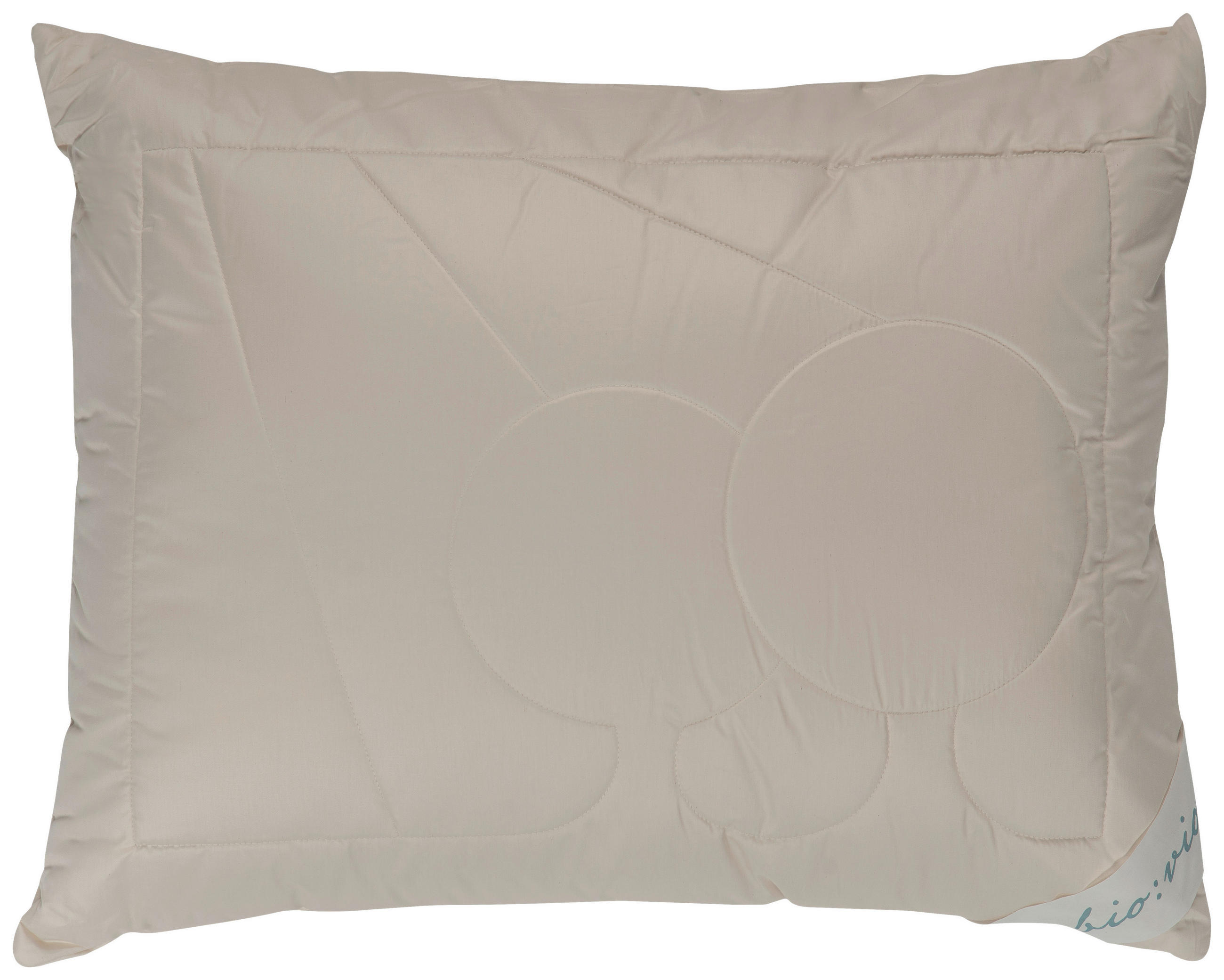 VANKÚŠ POD HLAVU, 70/90 cm - prírodná farba, Basics, textil (70/90cm) - Bio:Vio