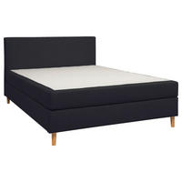 BOXBETT 140/200 cm,  in Anthrazit,  {item.attr('349-543‘),[, ]}{item.attr('328-587‘),[ ]} - Anthrazit, KONVENTIONELL, Holz/Textil (140/200cm) - Boxxx