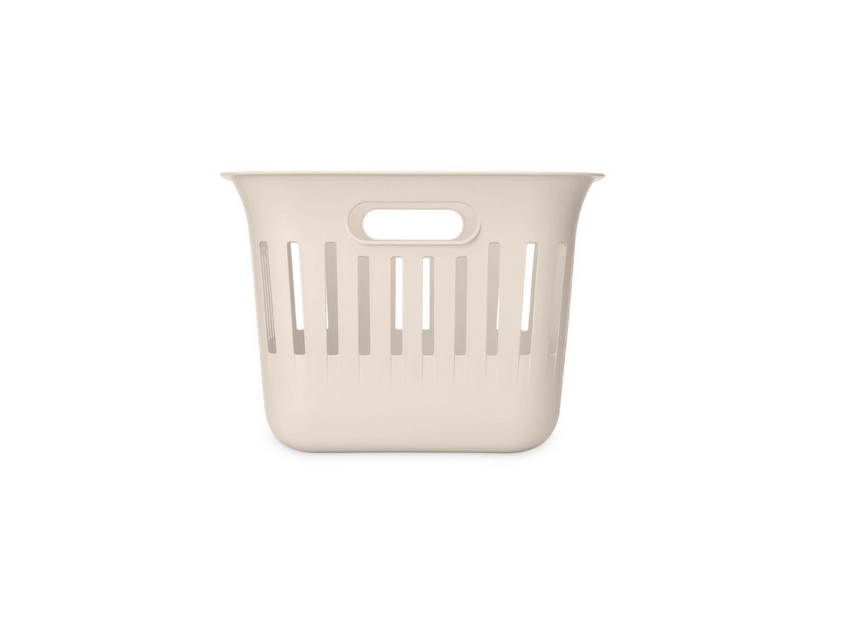 KOŠARA ZA PERILO - bež, Basics, umetna masa (58,7/38,7/27cm) - Brabantia
