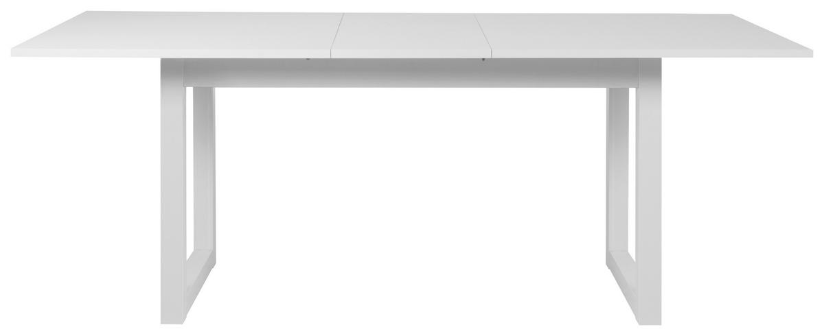 ESSTISCH Holzwerkstoff 160/90/75 cm  - Weiss, Design, Holzwerkstoff (160/90/75cm) - MID.YOU