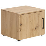 AUFSATZSCHRANK 45/35/40 cm  - Schwarz/Eiche Artisan, MODERN, Holzwerkstoff/Kunststoff (45/35/40cm) - Carryhome