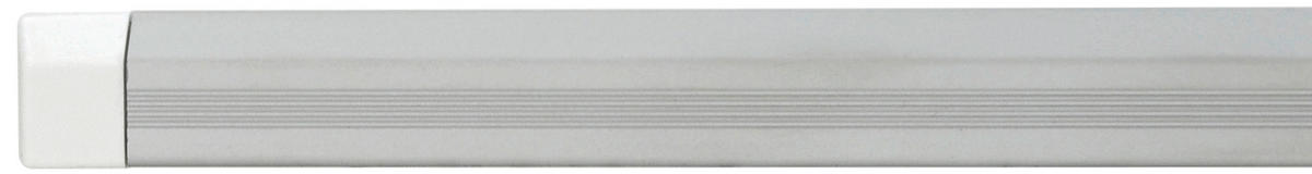 LICHTLEISTE 60/5/1,3 cm   - Weiß, Basics, Kunststoff/Metall (60/5/1,3cm)