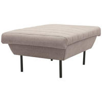 HOCKER Braun, Beige  - Beige/Schwarz, Design, Textil/Metall (70/45/70cm) - LOOKS by W.Joop
