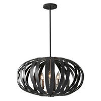 HÄNGLAMPA Elstead Woodstock 65.1/46.4 cm  - svart, Klassisk, metall (65.1/46.4cm) - Elstead Lighting